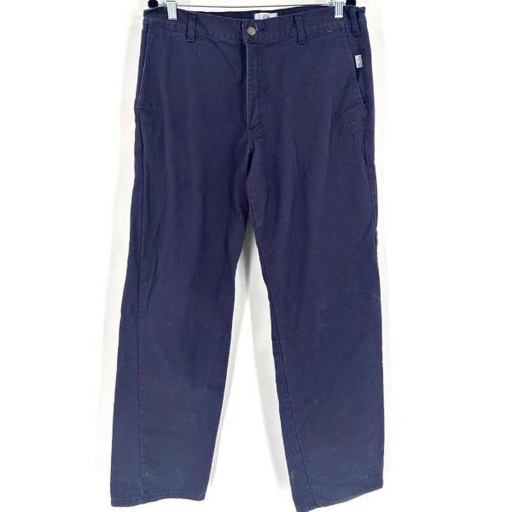 Tyndale Men's Arc Rated Flame Resistant blue cargo‎ pants Blue 35 x 33